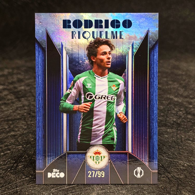 Topps Deco 2025-26 - Current Stars - Rodrigo Riquelme, Real Betis /99