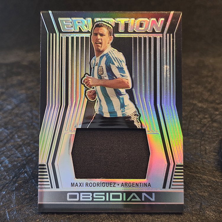 Panini Obsidian 2019-20 - Eruption - Maxi Rodriguez, Argentina /199 #E-MXR