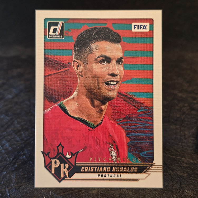 Panini Donruss FIFA 2024-25 - Pitch Kings - Cristiano Ronaldo, Portugal #13