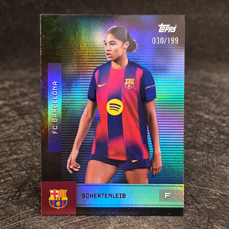 Topps Barcelona Team Set 2025-26 - Halo - Schertenleib /199 #20