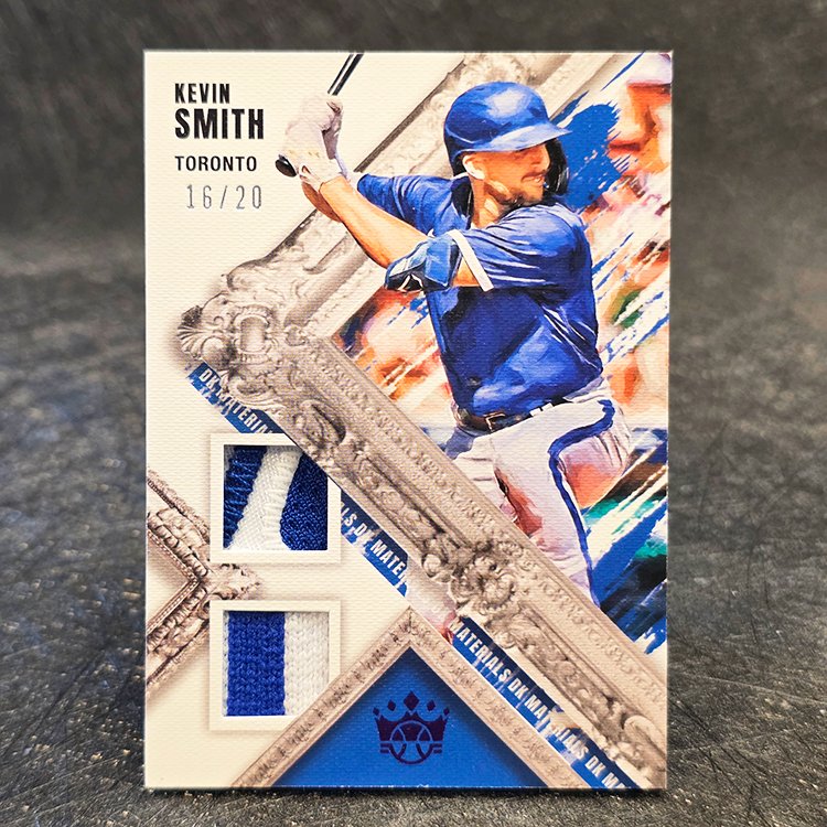 Panini Diamond Kings 2022 - DK Materials - Kevin Smith, Toronto Blue Jays /20 #DKM-KS