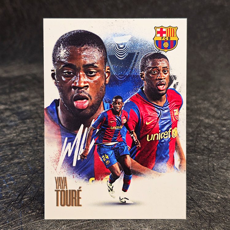 Futera FX 2025-26 - FC Barcelona - Yaya Toure #BBP37