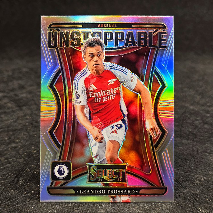 Panini Select PL 2024-25 - Unstoppable - Leandro Trossard, Arsenal #7
