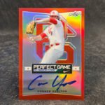 Leaf Perfect Game All-American Classic 2016 - Auto, Pink - Conner Uselton, Pittsburgh Pirates 5/5 #BA-CU1