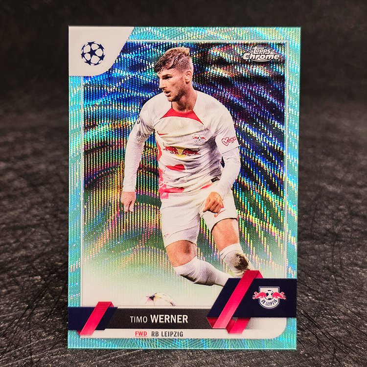 Topps Chrome UEFA 2022-23 - Aqua - Timo Werner, Leipzig /199 #111