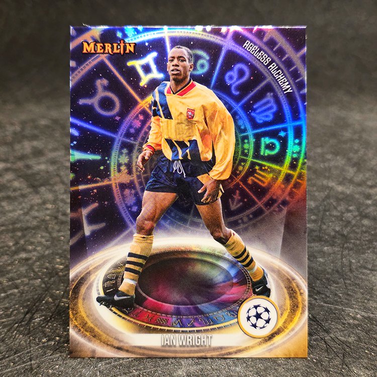 Topps Merlin UEFA 2023-24 - Ageless Alchemy - Ian Wright, Arsenal #AA-19