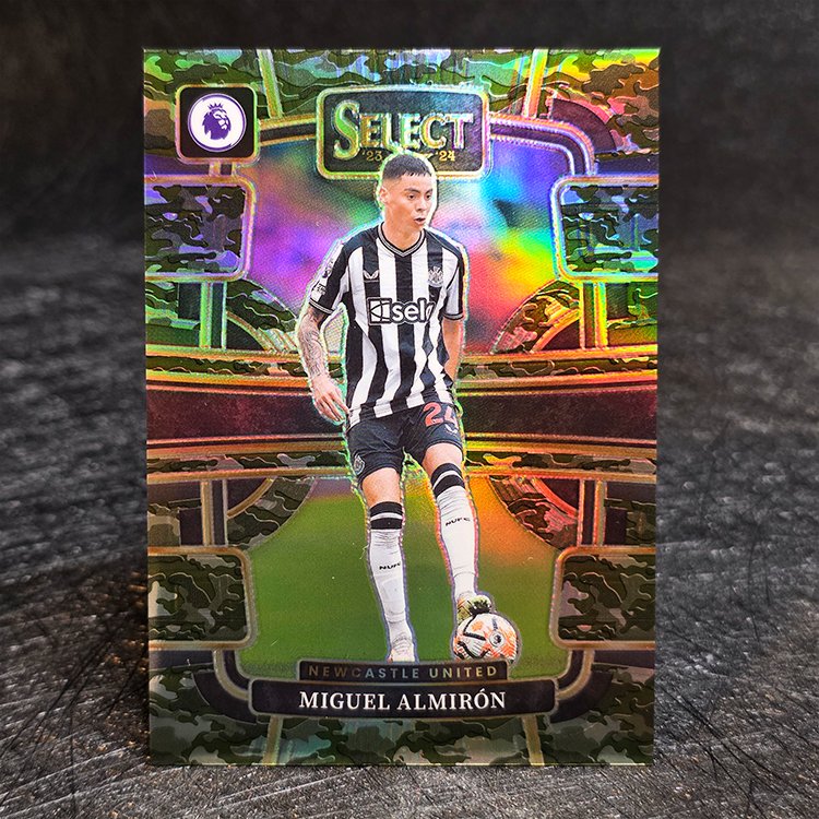 Panini Select PL 2023-24 - Terrace, Camo - Miguel Almiron, Newcastle /175 #72