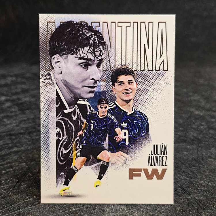 Futera FX 2026 - Julian Alvarez, Argentina #FXB111