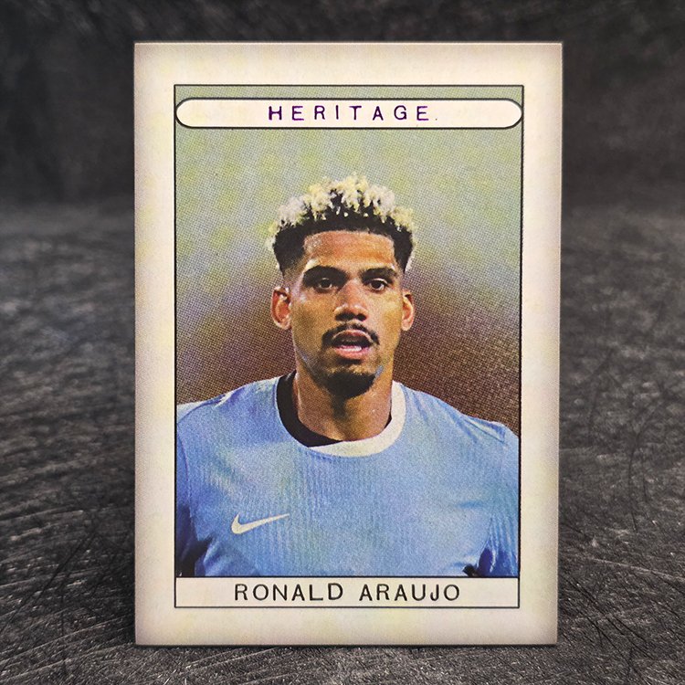 Futera Unique 2024 - Heritage - Ronald Araujo, Uruguay /29 #HG008