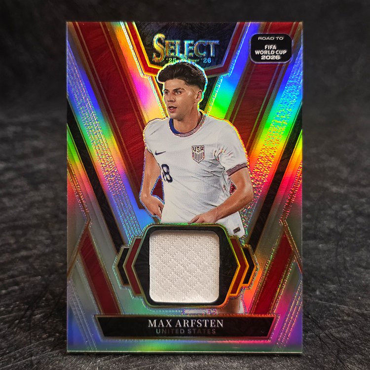 Panini Select Road To Fifa World Cup 2025-26 - Select Swatches - Max Arfsten, United States #SW-MAX