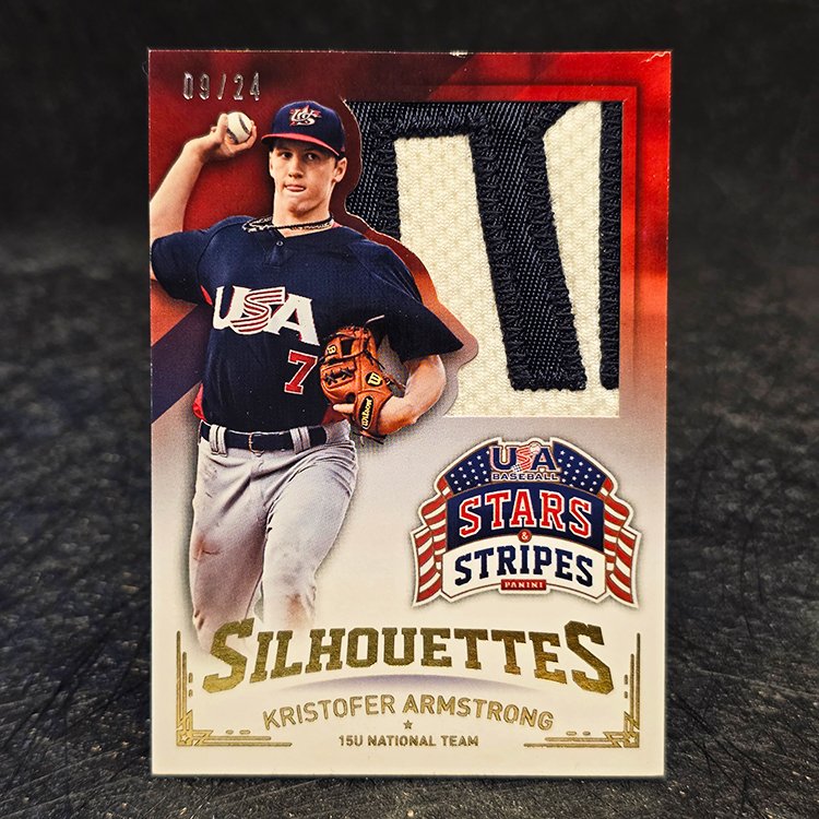 Panini Stars & Stripes 2015 - Silhouettes - Kristofer Armstrong, United States /24 #57