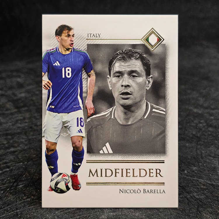 Futera Unique 2025 - Forward - Nicolo Barella, Italy #031