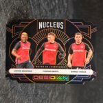 Panini Obsidian 2024-25 - Nucleus - Victor Boniface, Florian Wirtz, Granit Xhaka, Bayer Leverkusen /75 #4