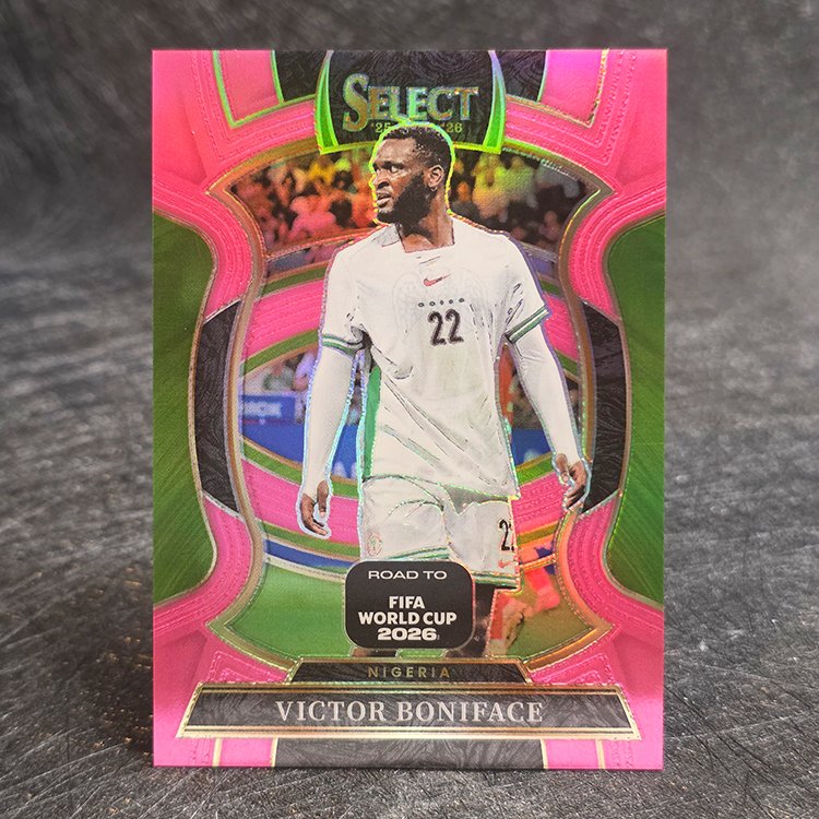 Panini Select Road To Fifa World Cup 2025-26 - Terrace, Pink - Victor Boniface, Nigeria /99 #21