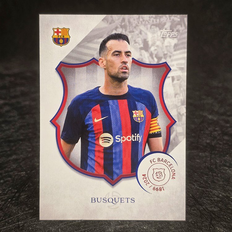 Topps Barcelona Team Set 2024-25 - 125th Anniversary - Sergio Busquets #33