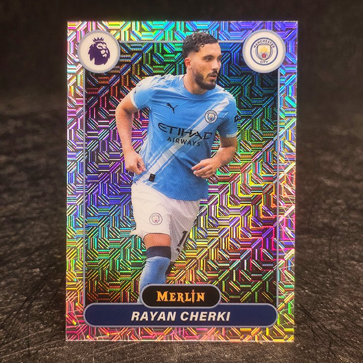 Topps Merlin PL 2026 - Rayan Cherki, Manchester City #124