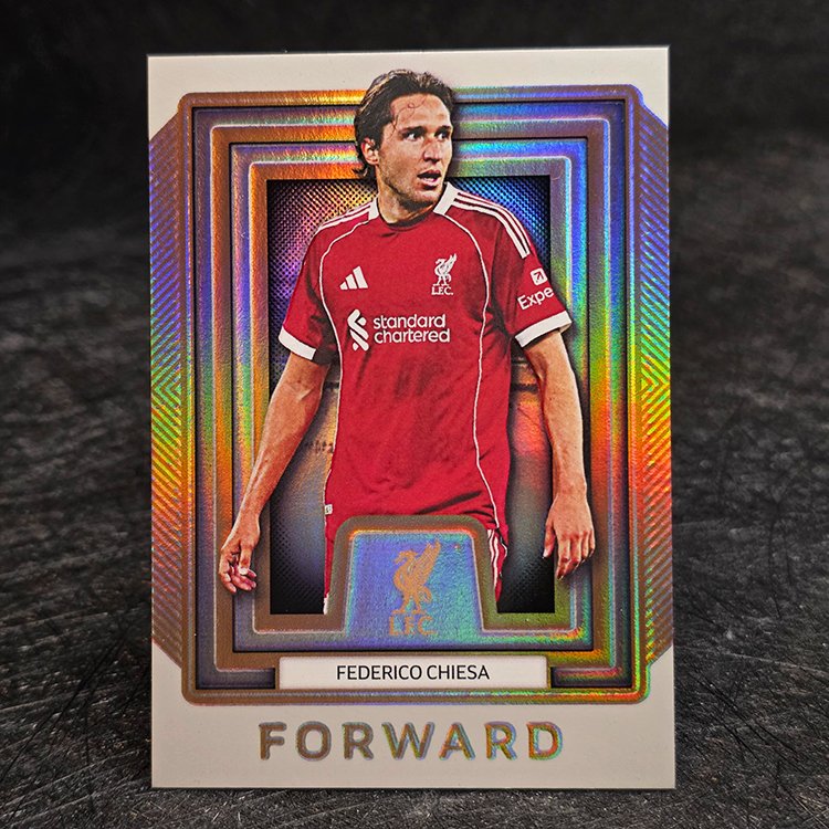 Futera Liverpool FC 2025 - Forward - Federico Chiesa #LP18