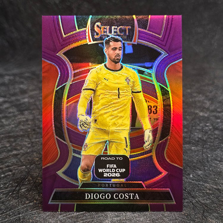 Panini Select Road To Fifa World Cup 2025-26 - Terrace, Purple - Diogo Costa, Portugal /150 #49