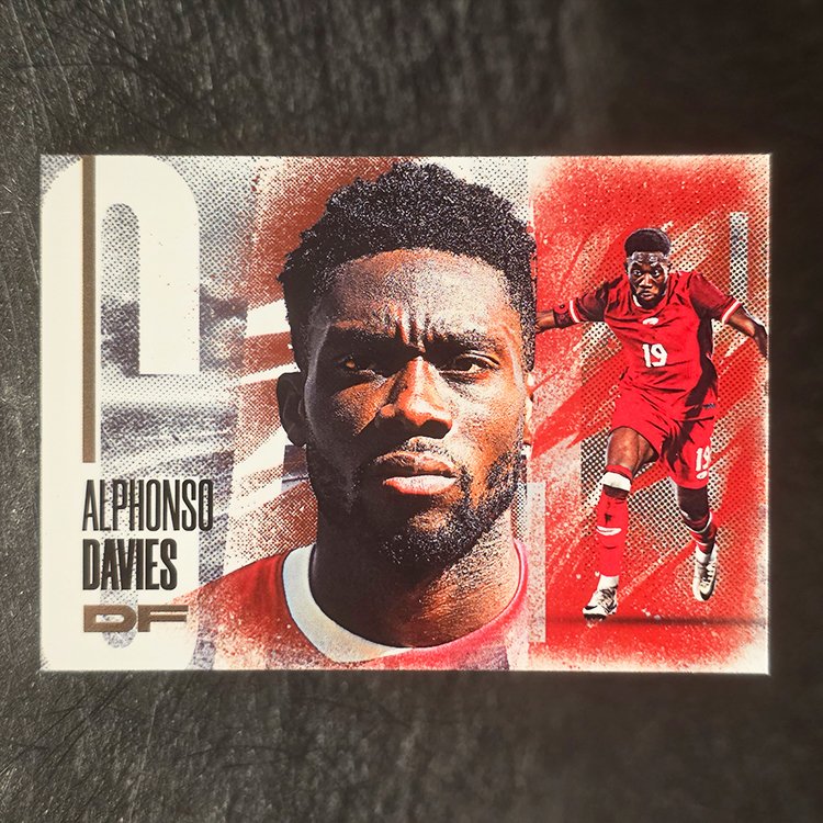 Futera FX 2026 - Alphonso Davies, Canada #FXL14