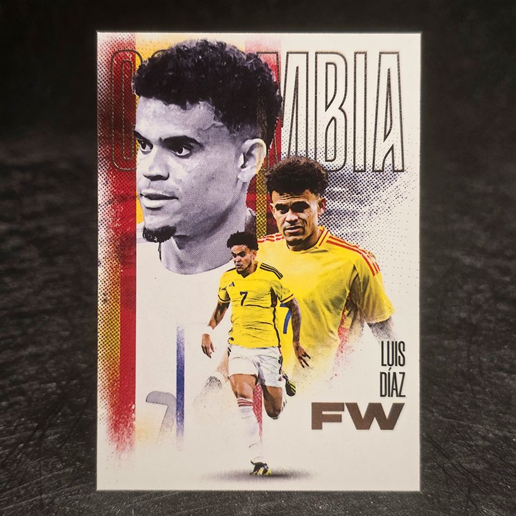 Futera FX 2026 - Luis Diaz, Colombia #FXB115
