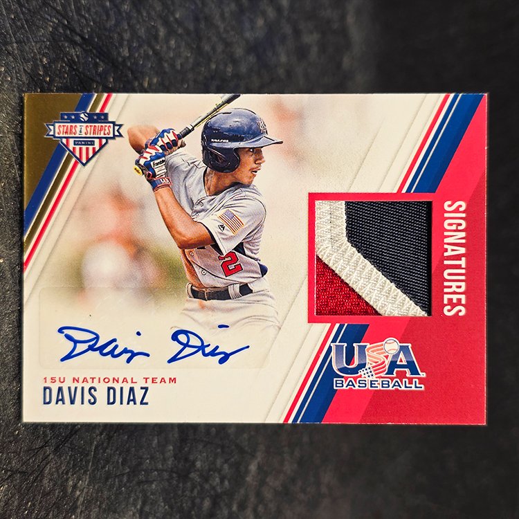 Panini Stars & Stripes 2018 - Signatures - Davis Diaz, United States /25 #49