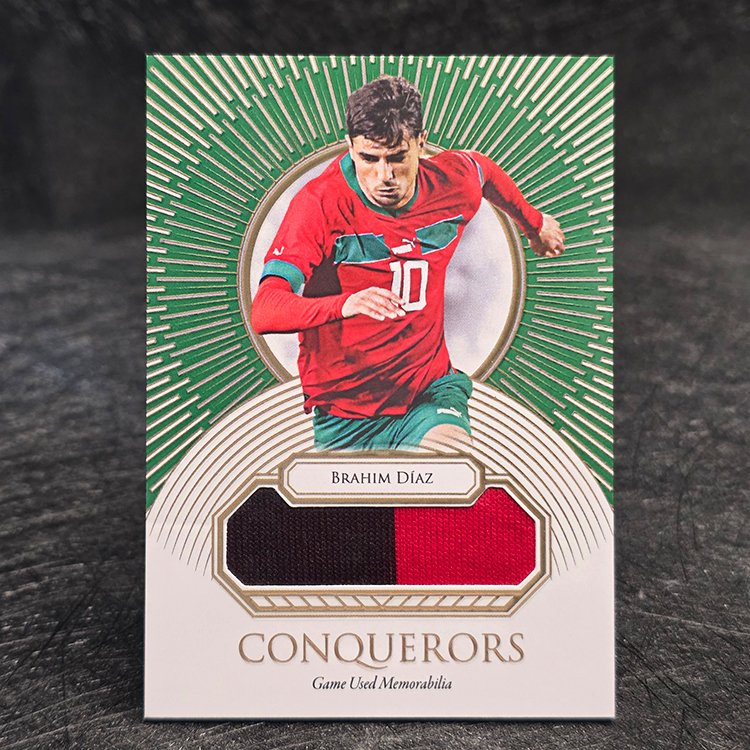 Futera Unique 2024 - Conquerors - Brahim Diaz, Morocco /14 #CQ05