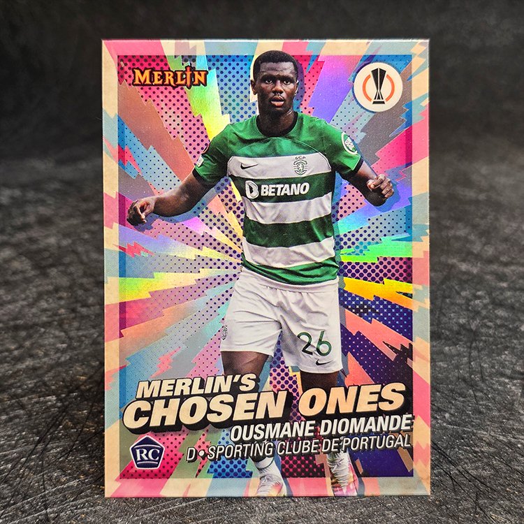 Topps Merlin UEFA 2023-24 - Chosen Ones - Ousmane Diomande, Sporting #MC10