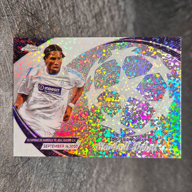 Topps Chrome UCC 2023-24 - Starball Debut - Didier Drogba, Marseille #SD-7