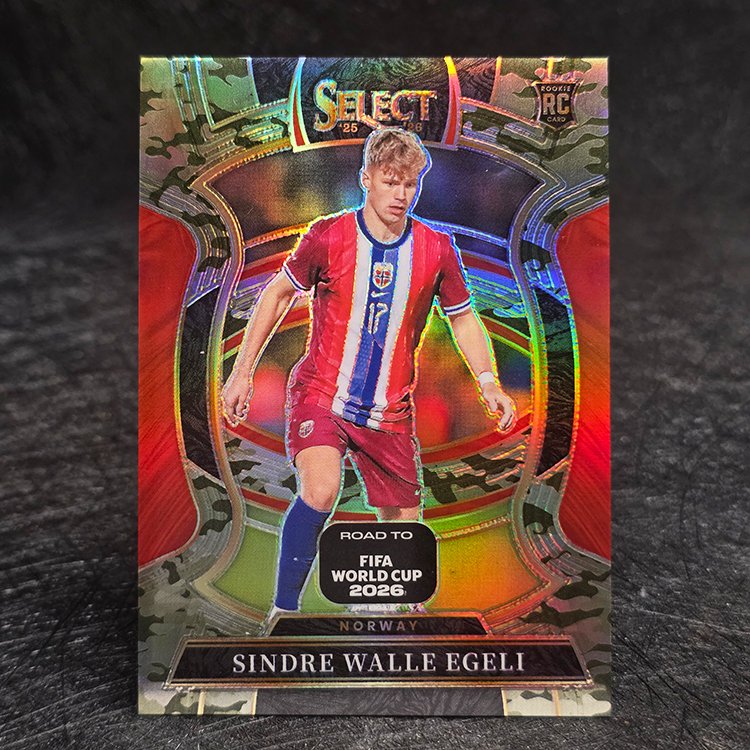 Panini Select Road To Fifa World Cup 2025-26 - Terrace, Camo - Sindre Walle Egeli, Norway /199 #10