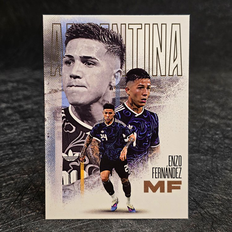 Futera FX 2026 - Enzo Fernandez, Argentina #FXB070