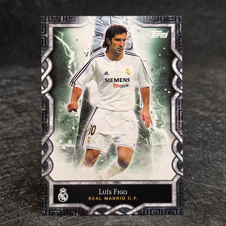 Topps Real Madrid Fan Set 2024-25 - Monolith - Luis Figo, Real Madrid #MO-7