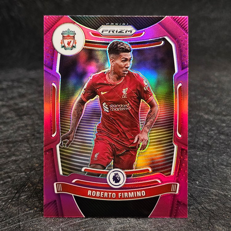 Panini Prizm PL 2021-22 - Pink - Roberto Firmino, Liverpool #90