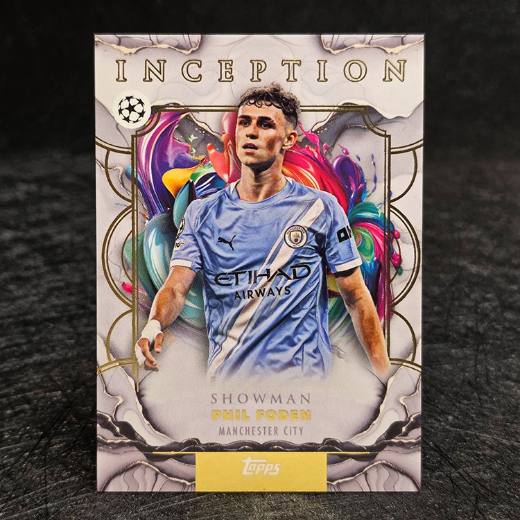 Topps Inception 2026 - Showman - Phil Foden, Manchester City #37