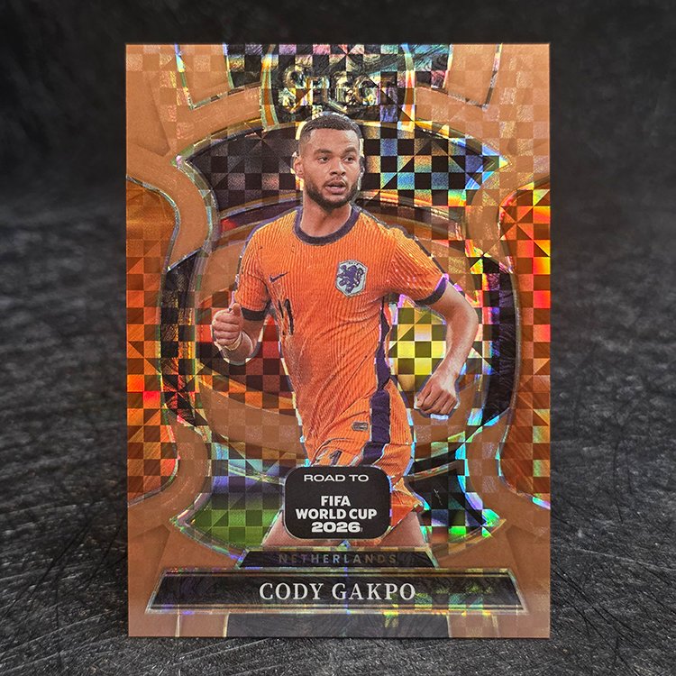 Panini Select Road To Fifa World Cup 2025-26 - Terrace, Bronze - Cody Gakpo, Netherlands /130 #86