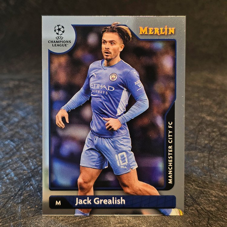 Topps Merlin UEFA 2021-22 - Jack Grealish, Manchester City #140
