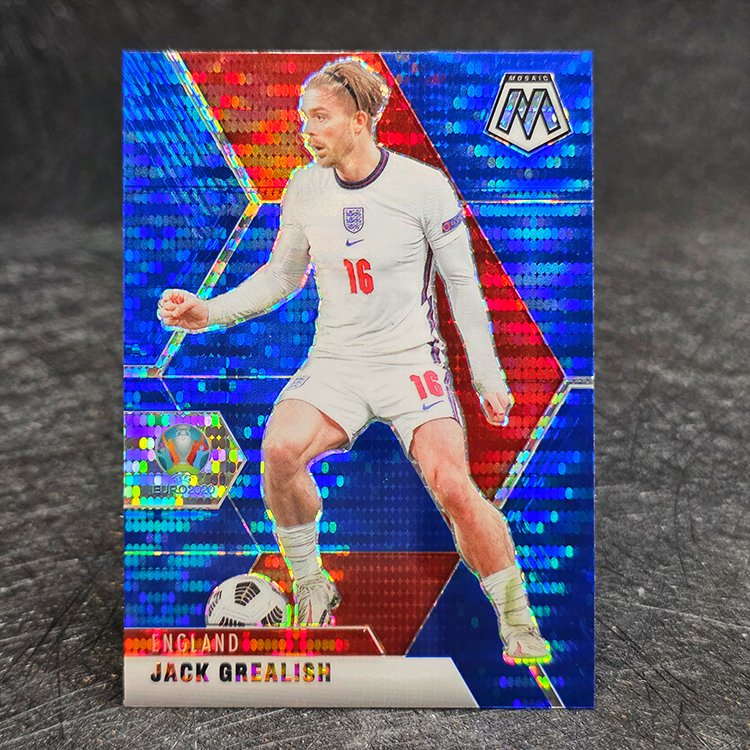 Panini Mosaic UEFA 2020-21 - Blue - Jack Grealish, England #109