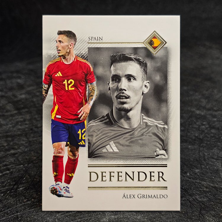 Futera Unique 2025 - Defender - Alex Grimaldo, Spain #013