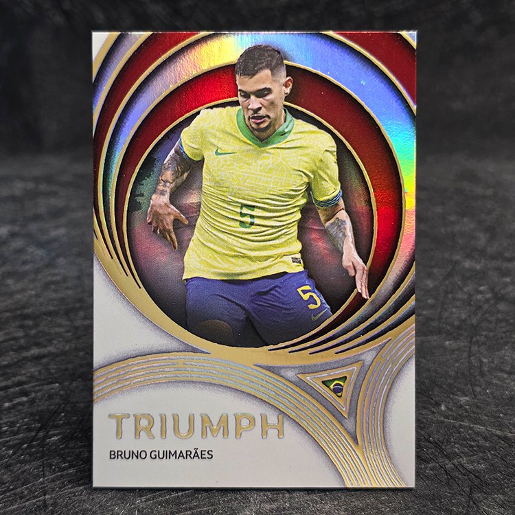 Futera Platinum 2025 - Triumph - Bruno Guimaraes /9 #INA14