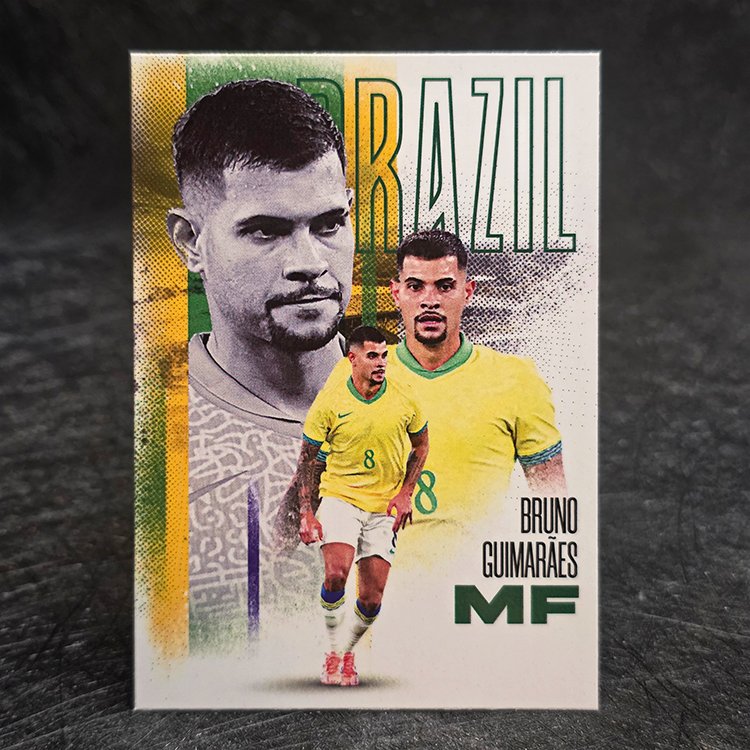 Futera FX 2026 - Bruno Guimaraes, Brazil /29 #FXB075
