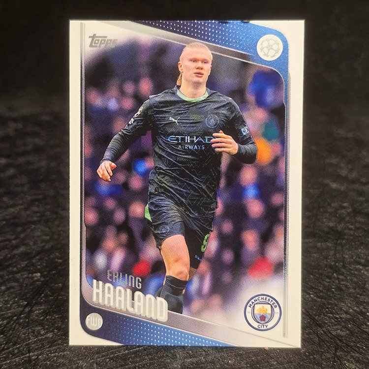 Topps UCC 2025-26 - Blue - Erling Haaland, Manchester City #181