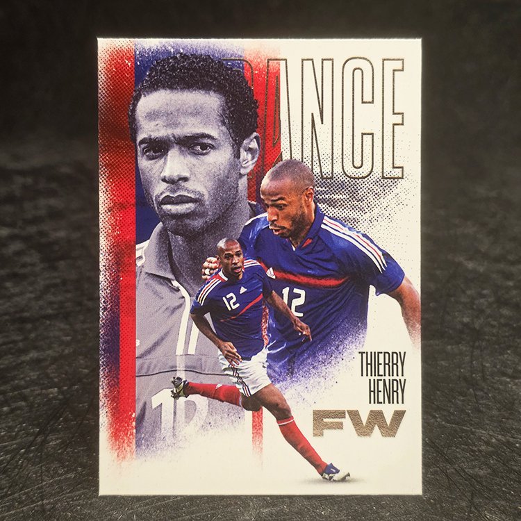 Futera FX 2026 - Thierry Henry, France #FXB178