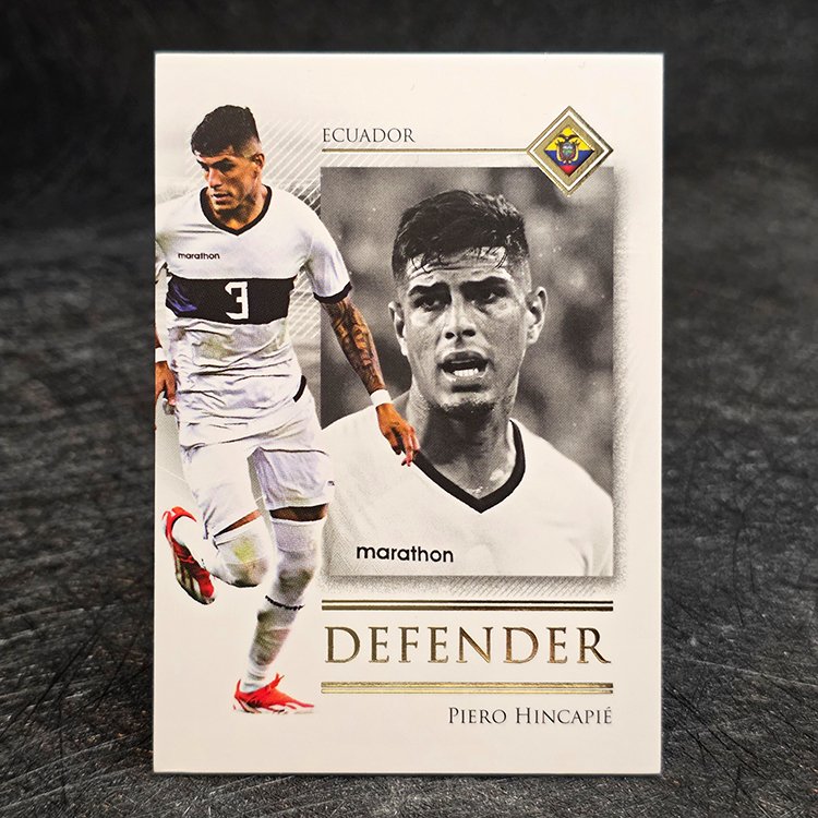 Futera Unique 2025 - Defender - Piero Hincapie, Ecuador #017