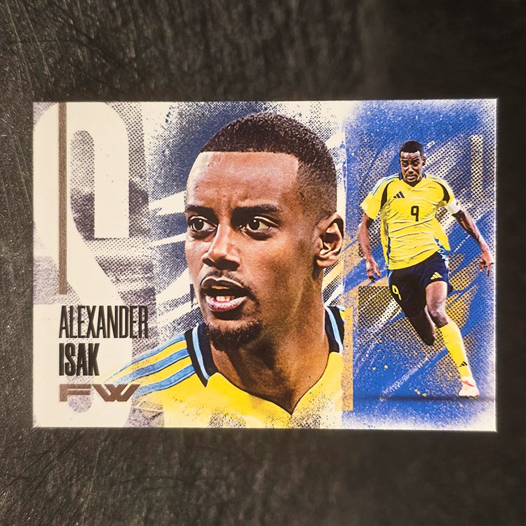 Futera FX 2026 - Alexandeer Isak, Sweden #FXL40