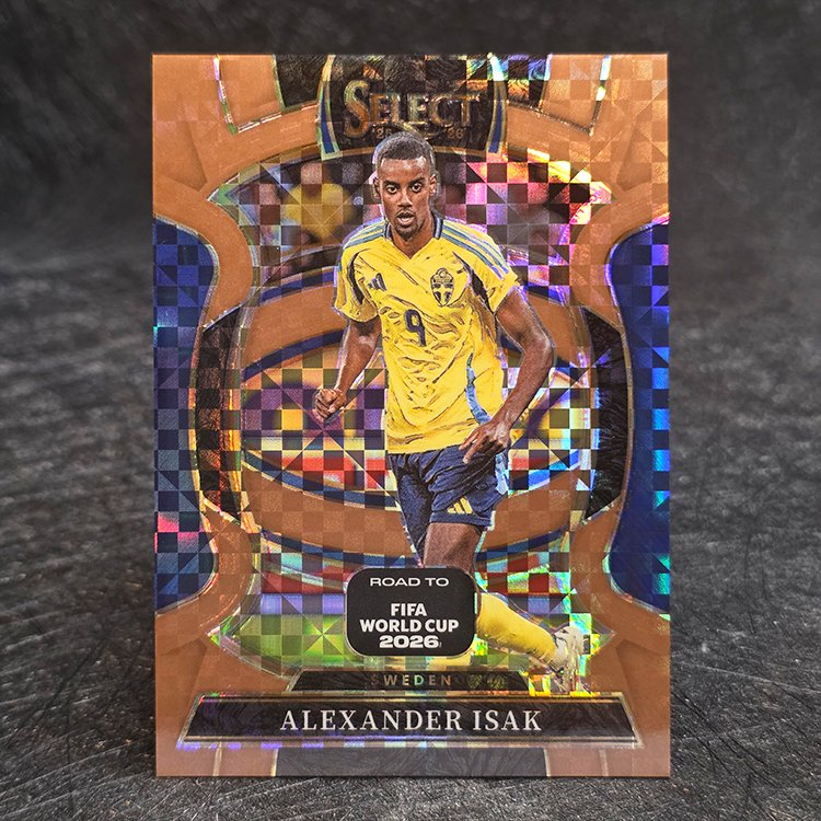 Panini Select Road To Fifa World Cup 2025-26 - Terrace, Bronze - Alexander Isak, Sweden /130 #45