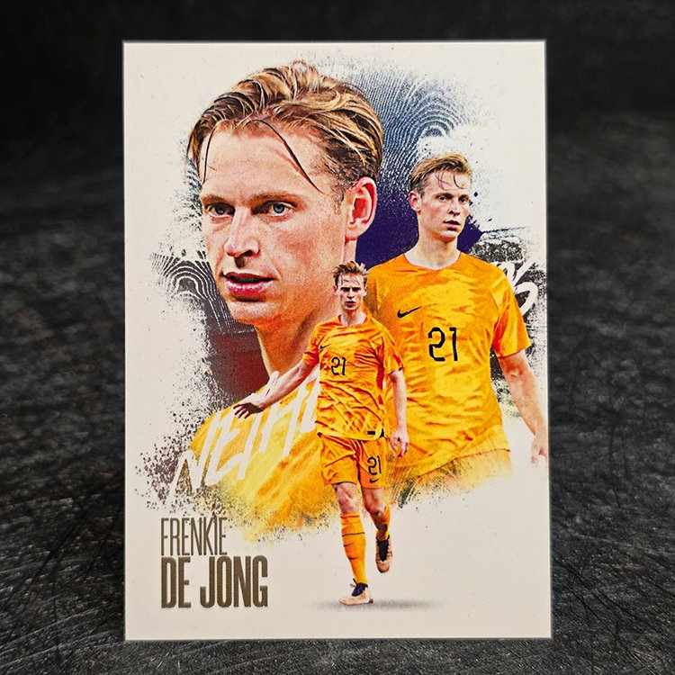 Futera FX 2025 - Frenkie De Jong, Netherlands #FXB068