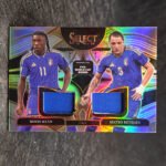 Panini Select Road To Fifa World Cup 2025-26 - Dual Jersey - Moise Kean / Mateo Retegui, Italy #DS-ITA