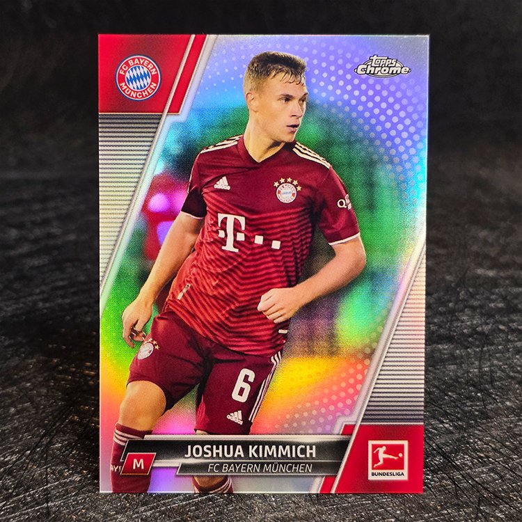 Topps Chrome Bundesliga 2021-22 - Joshua Kimmich, Bayern Munchen #87