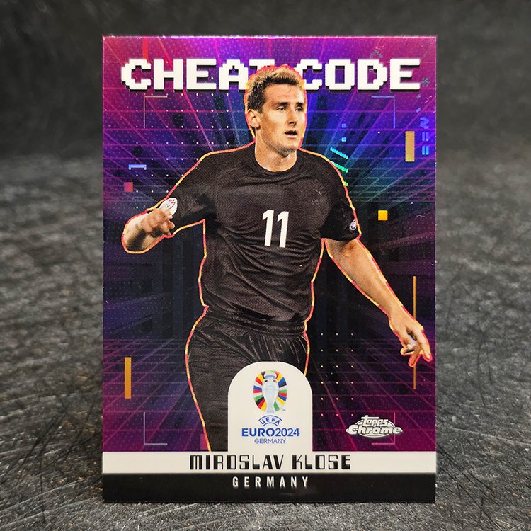 Topps Chrome UEFA 2024 - Cheat Code - Miroslav Klose, Germany #CC-1