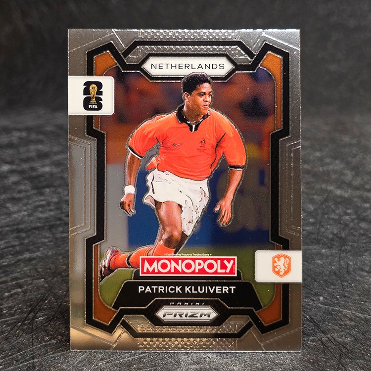 Panini Prizm Monopoly 2026 - FIFA World Cup - Patrick Kluivert, Netherlands #72
