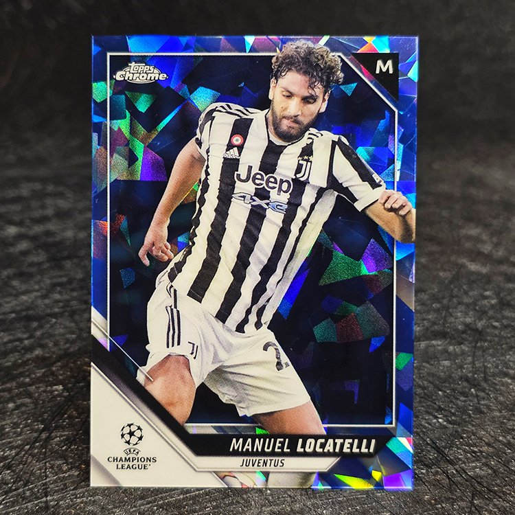 Topps Chrome UEFA 2021-22 - Sapphire - Manuel Locatelli, Juventus #160